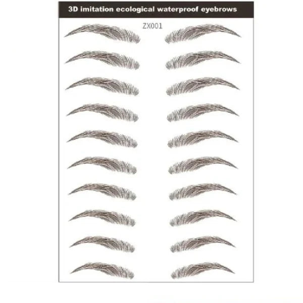 3D Hair-like Eyebrows