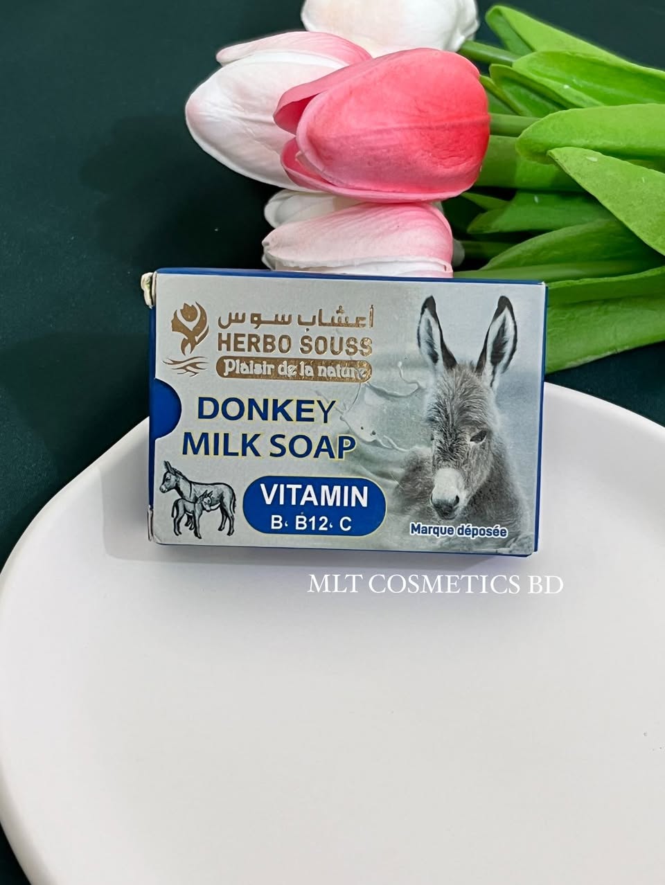 Moroccan Donkey milk soap good for sensitive skin70 gm