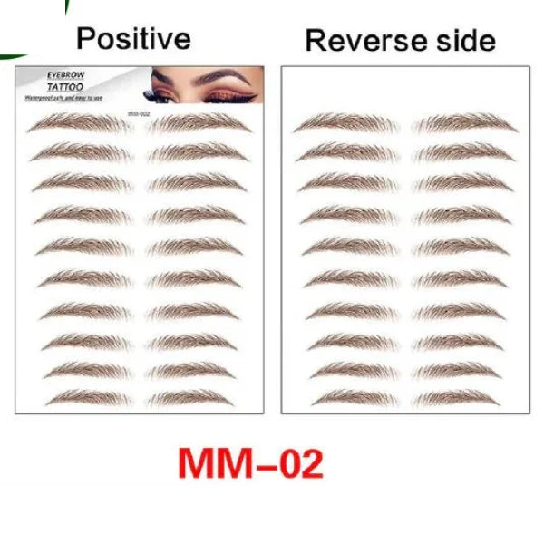 Eyebrows Makeup I  Tattoo Sticker MM