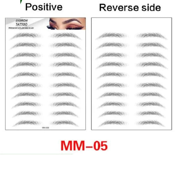 Eyebrows Makeup I  Tattoo Sticker MM