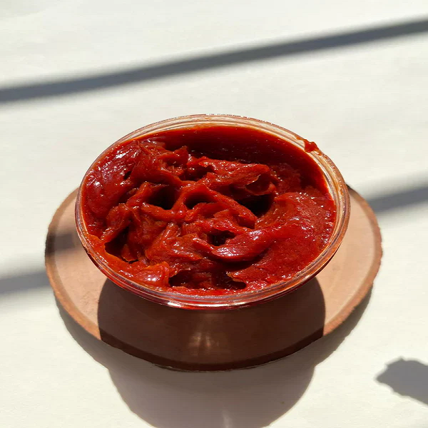 Moroccan Soap with red Fassi, Exfoliating, Cleansing, Rejuvenating, Removes Dead Skin Cells, Treats Cracks, Softens Skin