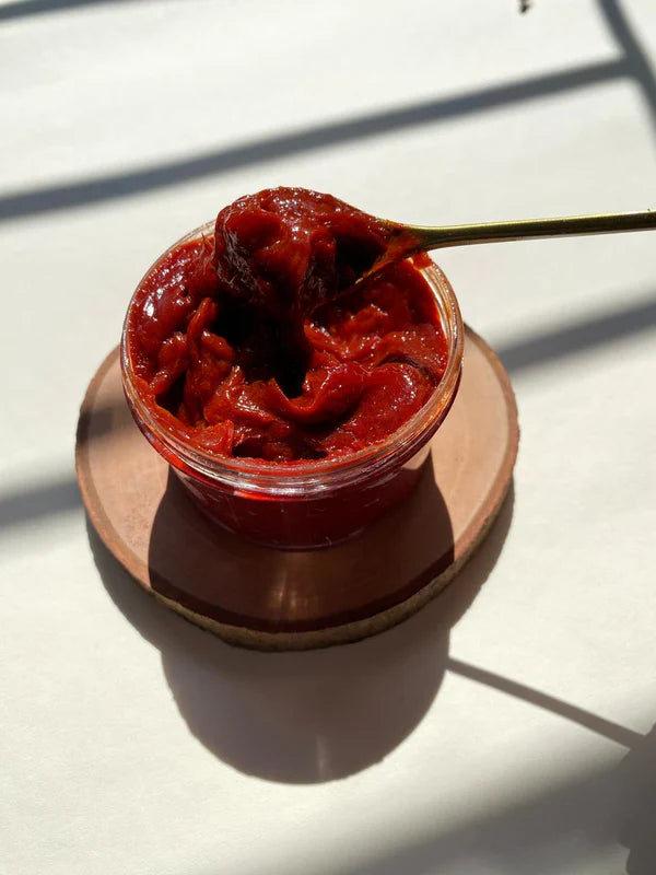 Moroccan Soap with red Fassi, Exfoliating, Cleansing, Rejuvenating, Removes Dead Skin Cells
