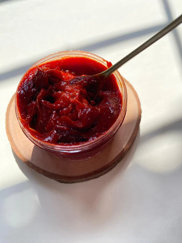 Moroccan Soap with red Fassi, Exfoliating, Cleansing, Rejuvenating, Removes Dead Skin Cells