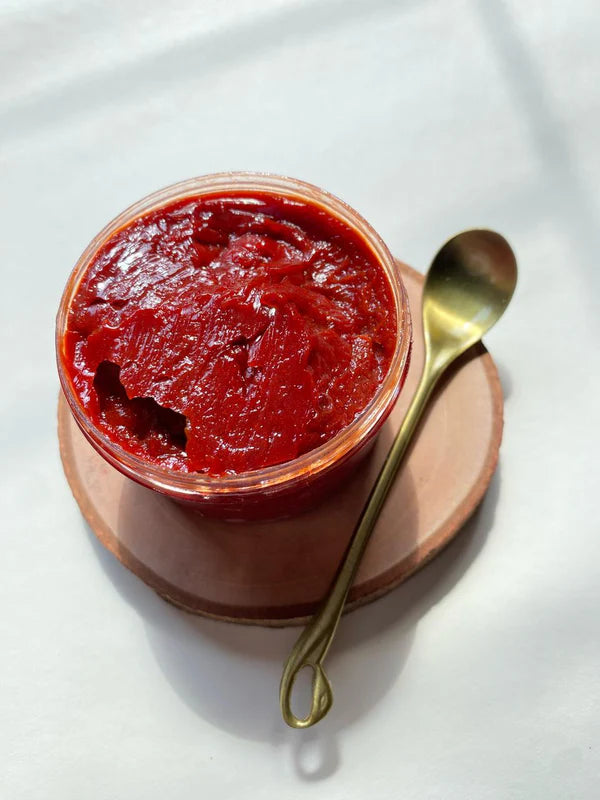 Moroccan Soap with red Fassi, Exfoliating, Cleansing, Rejuvenating, Removes Dead Skin Cells
