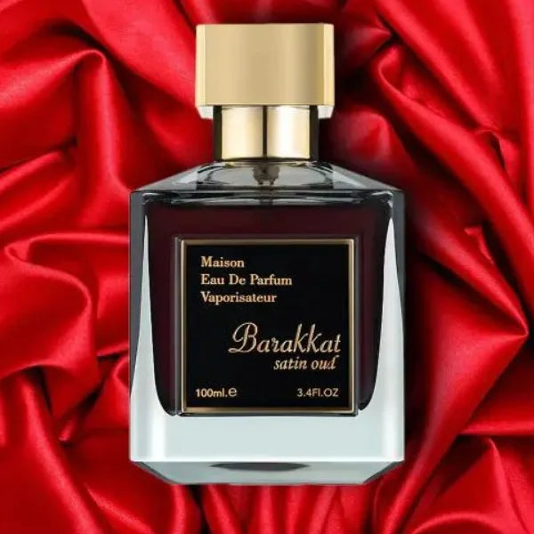 Barakkat Satin Oud EDP by Fragrance World 100ml I Barakkat Satin