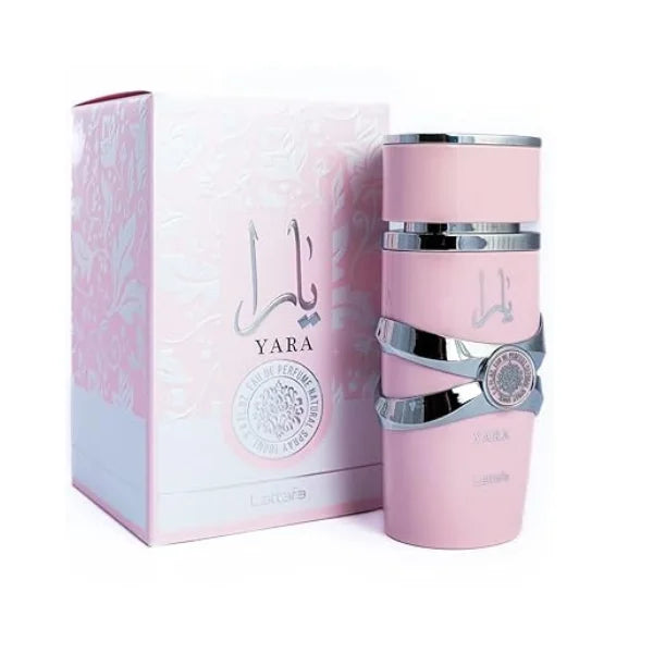 Yara lattafa Perfume EDP 100ml Spray -Floral Musky Arabian Fragrance I yara lattafa perfume