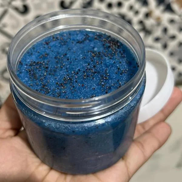 Moroccan blue Nila sugar scrub 