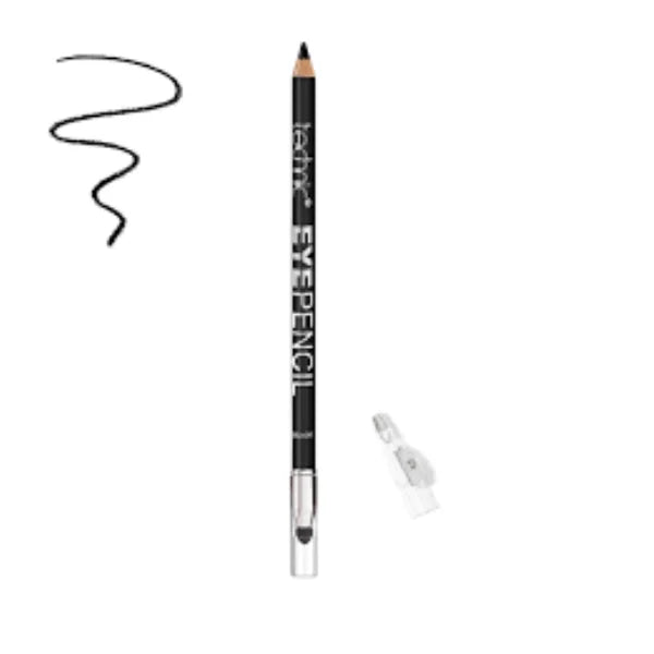 Technic Eyeliner Pencil With Sharpener & Smudger Black I Technic Eyeliner