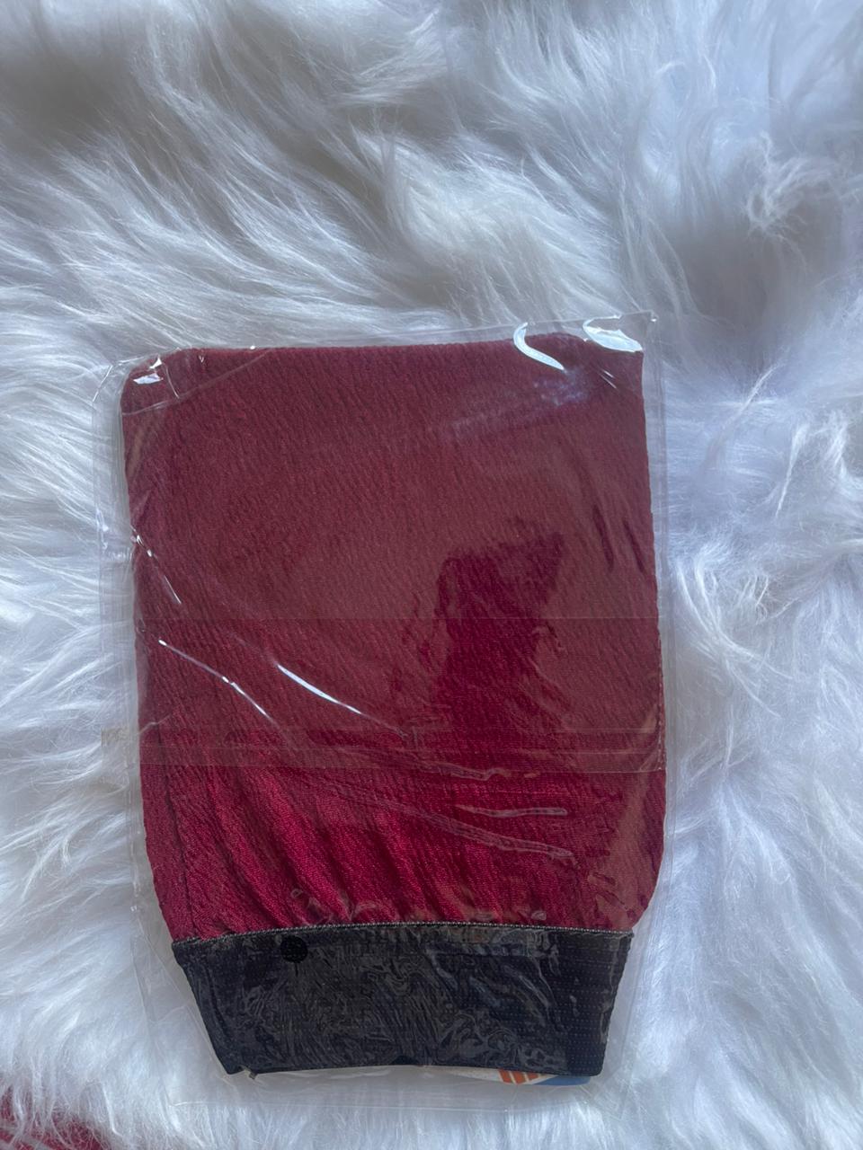 Moroccan Kessa Shower, facial, Exfoliating Glove Bath Scrub