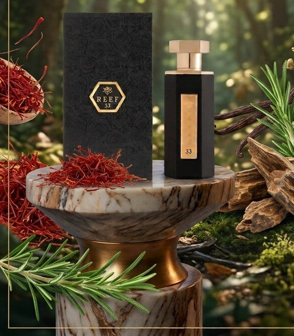 Reef 33 Eau de Parfum 100ml – Luxurious Oriental Woody Unisex Fragrance