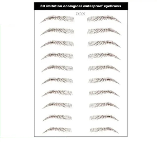 3D Hair-like Eyebrows