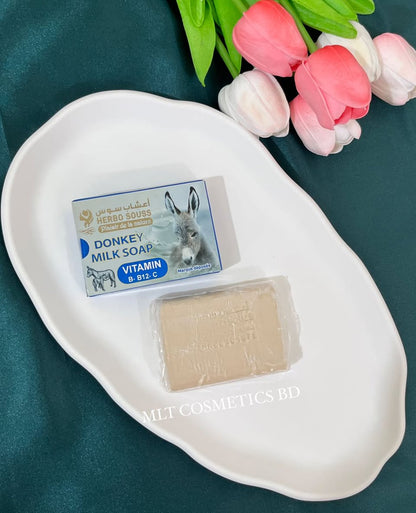 Moroccan Donkey milk soap good for sensitive skin70 gm