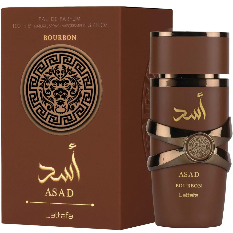 Lattafa Asad Bourbon Eau De Parfum (EDP) for Men - 100ml
