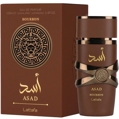 Lattafa Asad Bourbon Eau De Parfum (EDP) for Men - 100ml