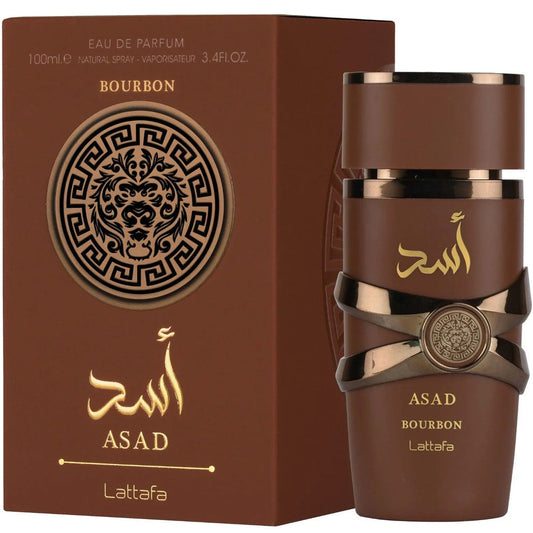 Lattafa Asad Bourbon Eau De Parfum (EDP) for Men - 100ml