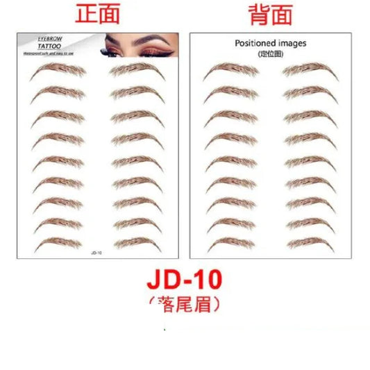 Eyebrows Makeup | Tattoo Sticker