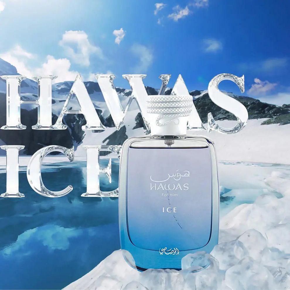 Rasasi Hawas Ice For Him Eau De Parfum - 100ml