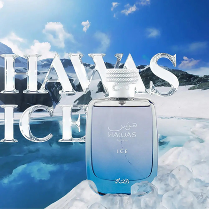 Rasasi Hawas Ice For Him Eau De Parfum - 100ml