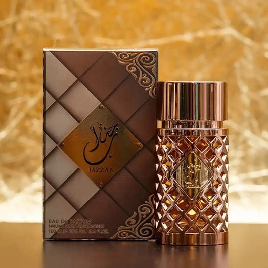 Jazzab Gold Perfume - 100ml Men Women Unisex Arabic Spray Perfume I Jazzab Gold Perfume
