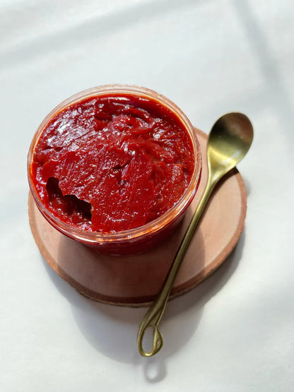 Moroccan Soap with red Fassi, Exfoliating, Cleansing, Rejuvenating, Removes Dead Skin Cells