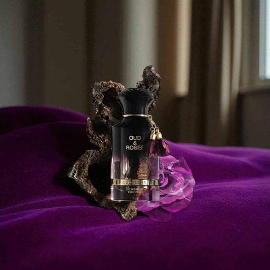 Ahmed Al Maghribi Oud & Roses Eau De Parfum (EDP) - 60ml (Long Lasting Premium Unisex Fragrance)
