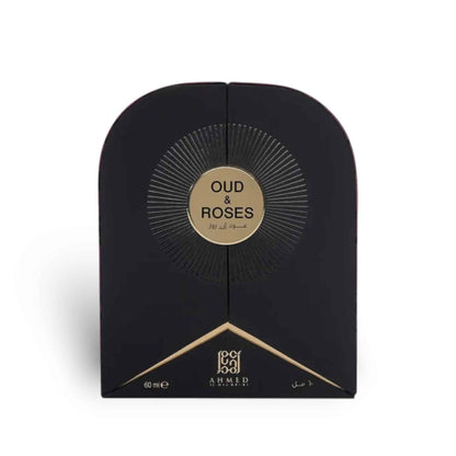 Ahmed Al Maghribi Oud & Roses Eau De Parfum (EDP) - 60ml (Long Lasting Premium Unisex Fragrance)