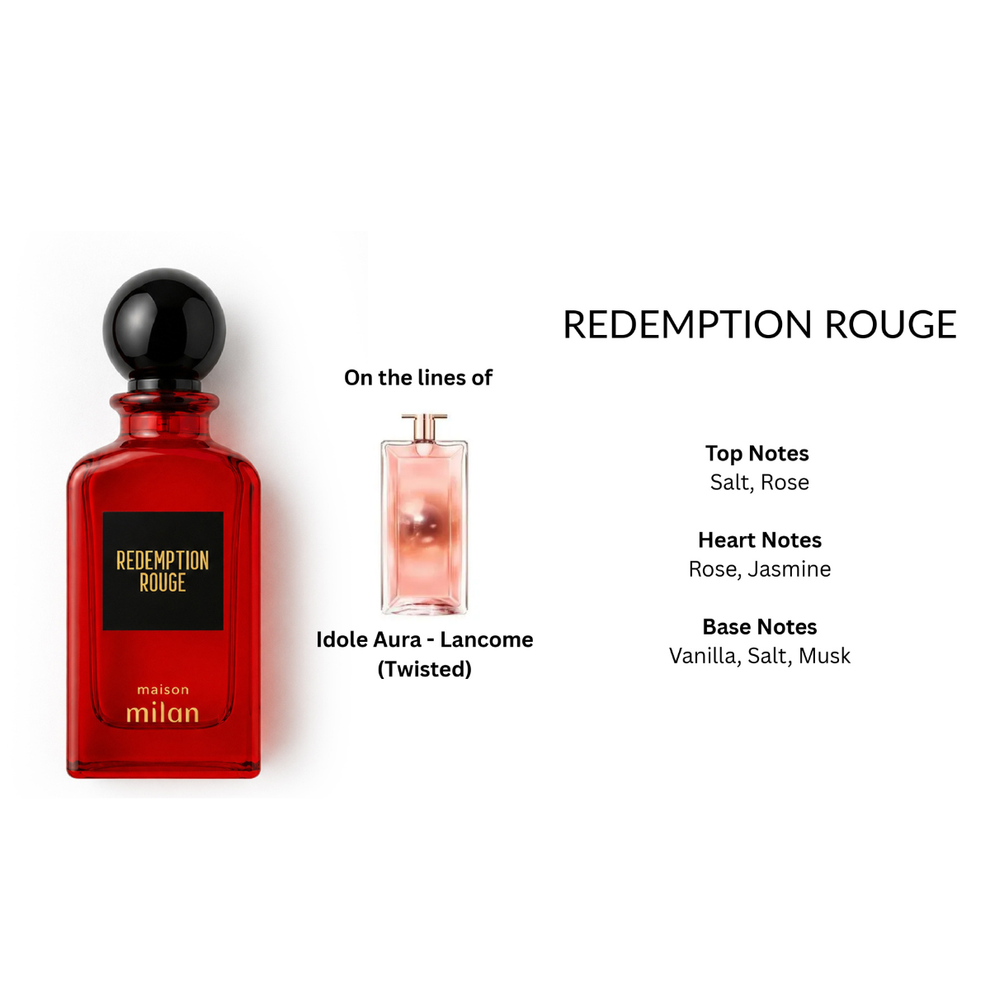 Maison Milan Redemption Rouge Eau De Parfum (EDP) for Women -90ml