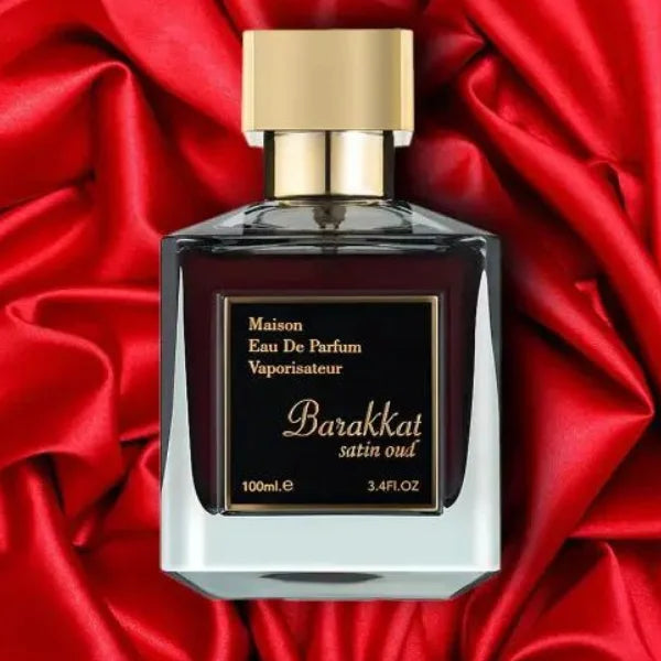 Barakkat Satin Oud EDP by Fragrance World 100ml I  Barakkat Satin