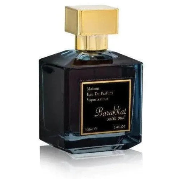 Barakkat Satin Oud EDP by Fragrance World 100ml I  Barakkat Satin