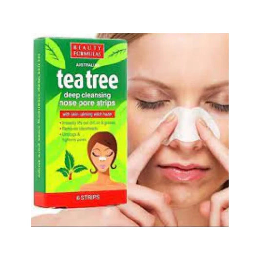 Beauty Formulas Tea Tree Nose Pore Strips I Beauty Formulas 