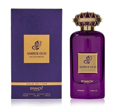 Amber Oud Eau de Parfum 100ml Brandy Designs