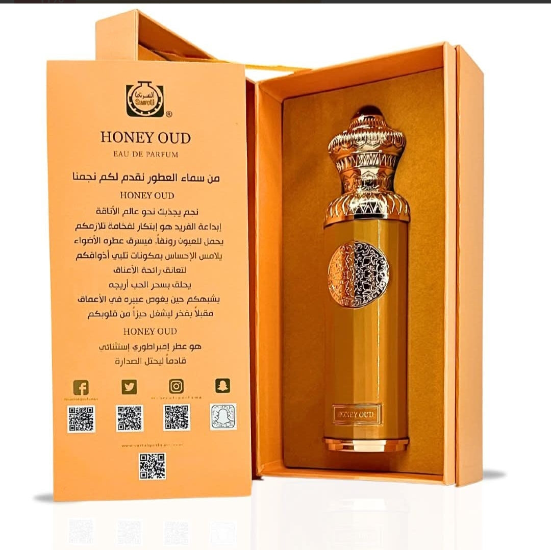 Honey Oud Eau de Parfum 140ml Surrati