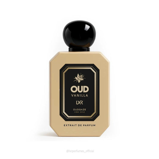 Oud Vanilla Oud Gaze EDP 100ml | Luxury Long-Lasting Unisex Perfume Spray LXR 