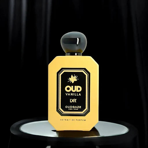 Oud Vanilla Oud Gaze EDP 100ml | Luxury Long-Lasting Unisex Perfume Spray LXR 